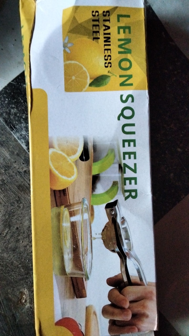 Pemeras Perasan Jeruk Lemon Nipis Stainless Steel Alat Dapur Kitchen Peras Manual Infused Water New