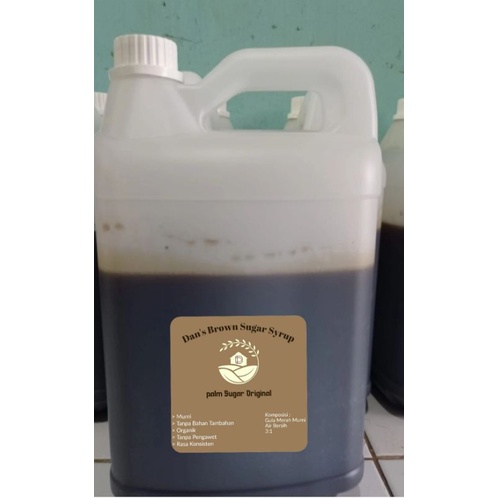 

Gula Merah Cair/Brown Sugar Syrup/Gula Ganting kemasan 5kg