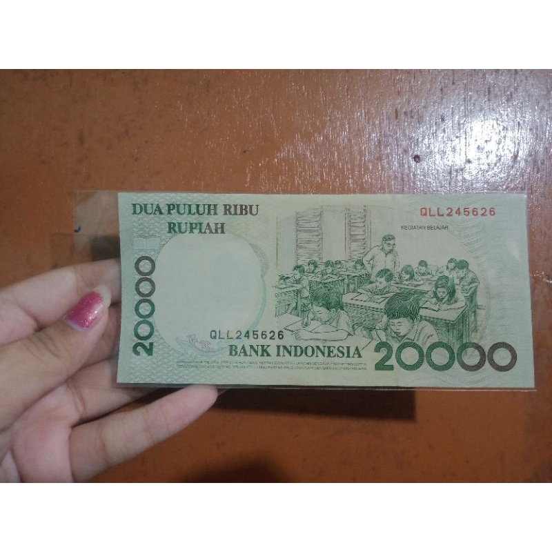 Uang Kuno Pecahan 20.000 tahun 1998