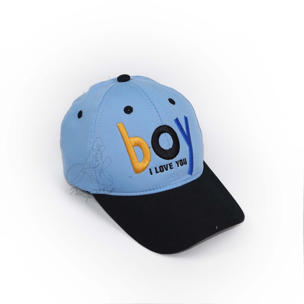 TOPI ANAK Bordir BOY / TOPI ANAK BORDIR BOY