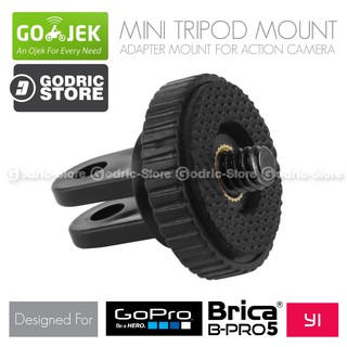 Mini Tripod Mount 1/4 Inch Head Screw for GOPRO HERO / XIAOMI YI / BRICA B-PRO / DJI OSMO Camera