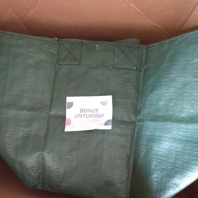 Growing Bag Planterbag 25 Liter Hijau Polibag Besar