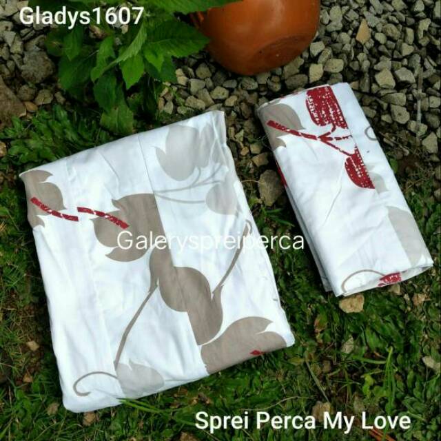 Sprei perca my love 120x200