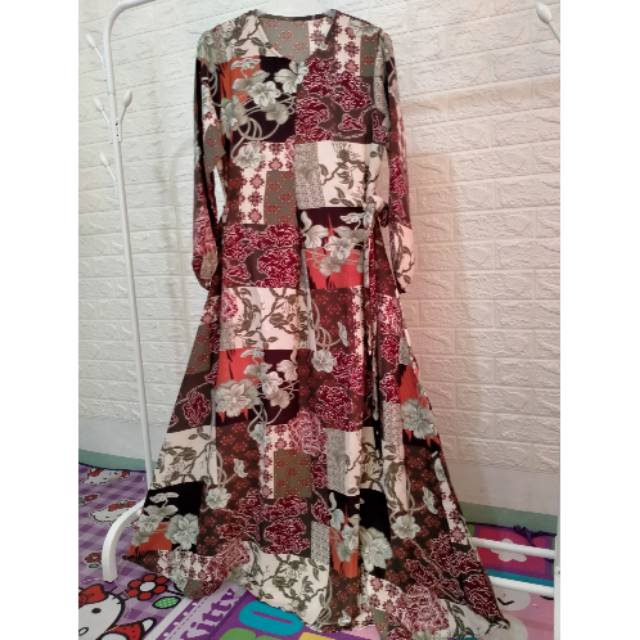 Gamis Wolfis Cantik LD105