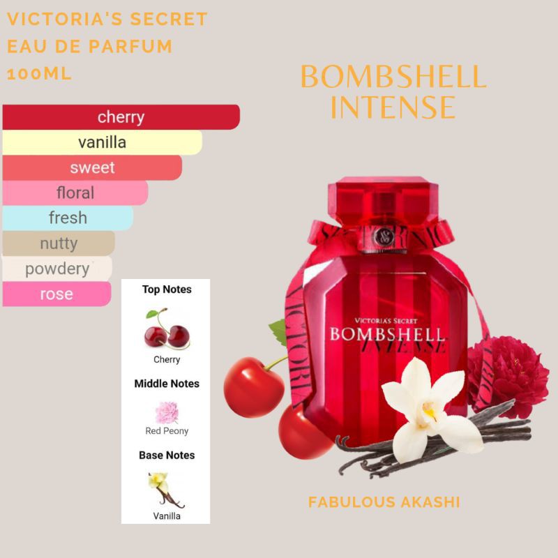 VICTORIA'S SECRET BOMBSHELL INTENSE EAU DE PARFUM 100ML