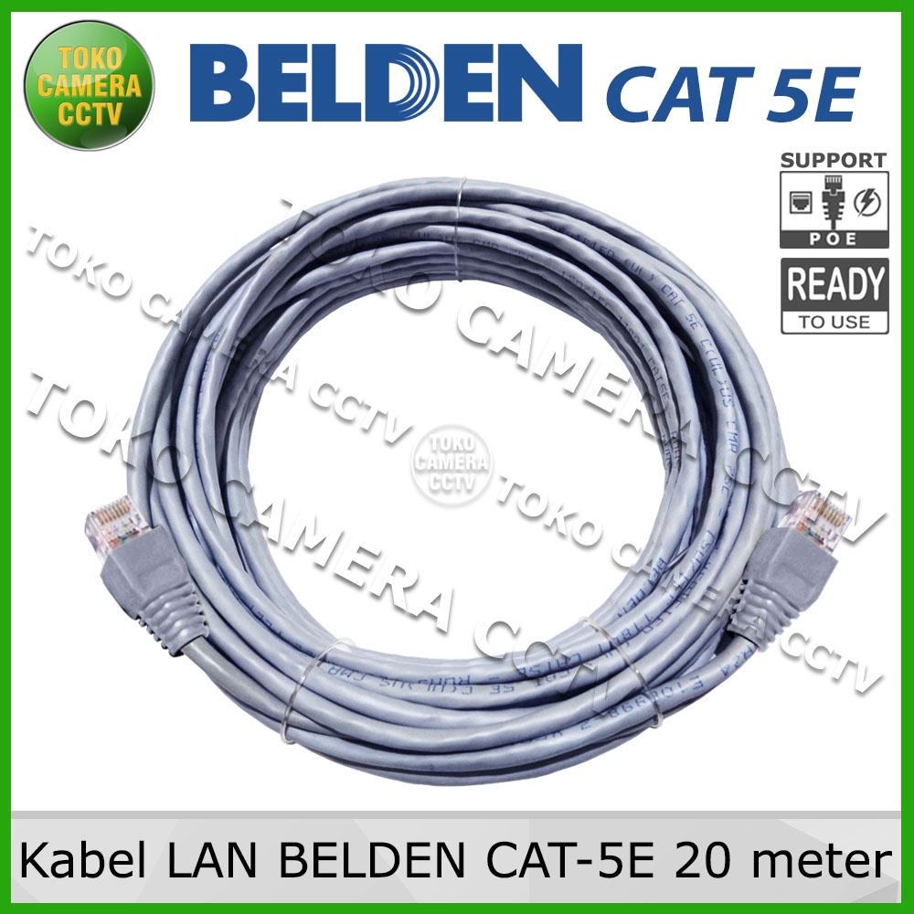 KABEL LAN BELDEN CAT 5E 20m 20 METER