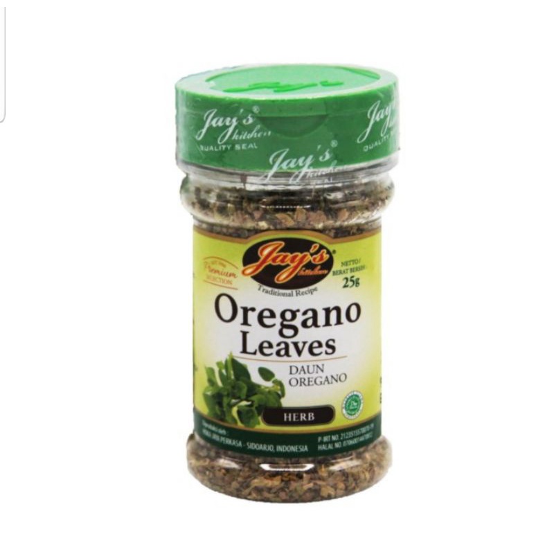 

Jays Oregano Leaves / Jays Daun Oregano 25 GR