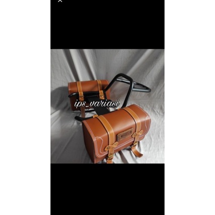 back rack yamaha xsr155 plus side bag 2 bhel custom xsr