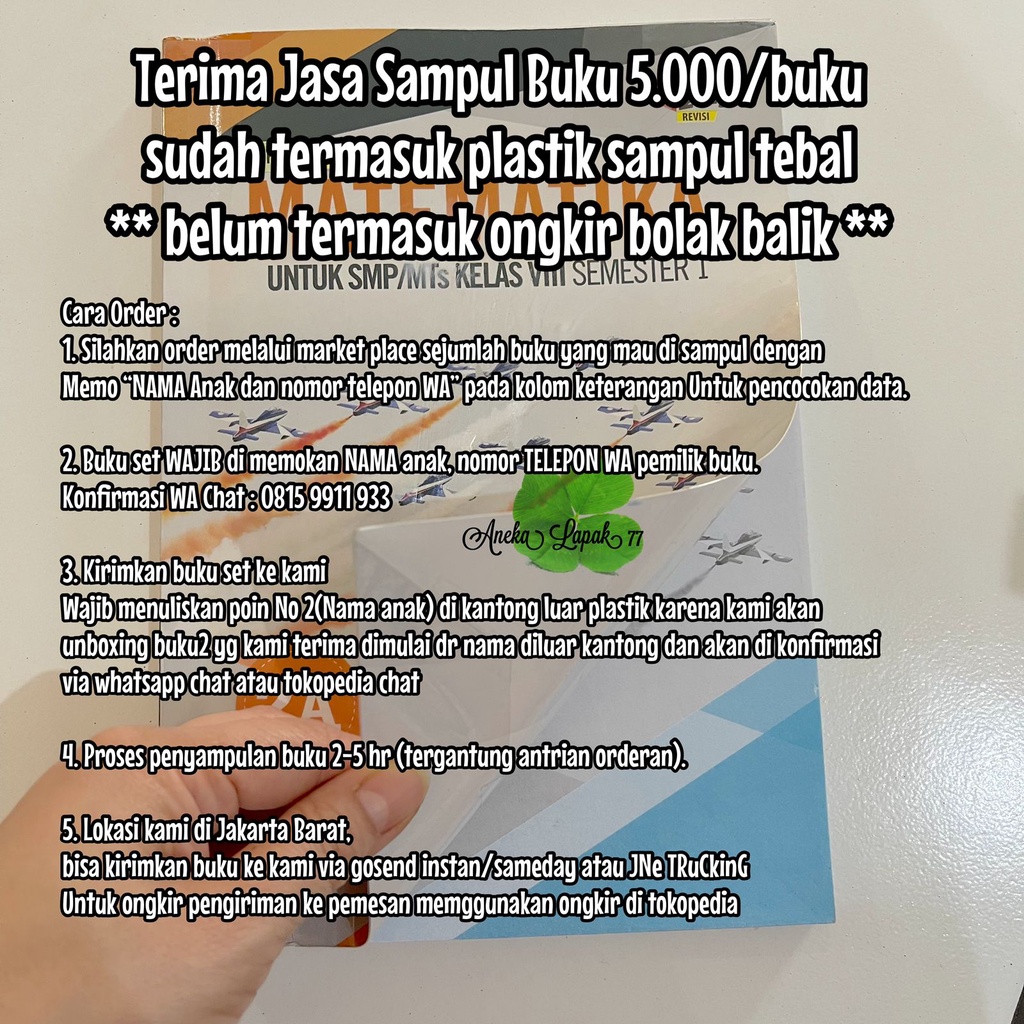 Jasa Sampul Buku Murah Berkualitas