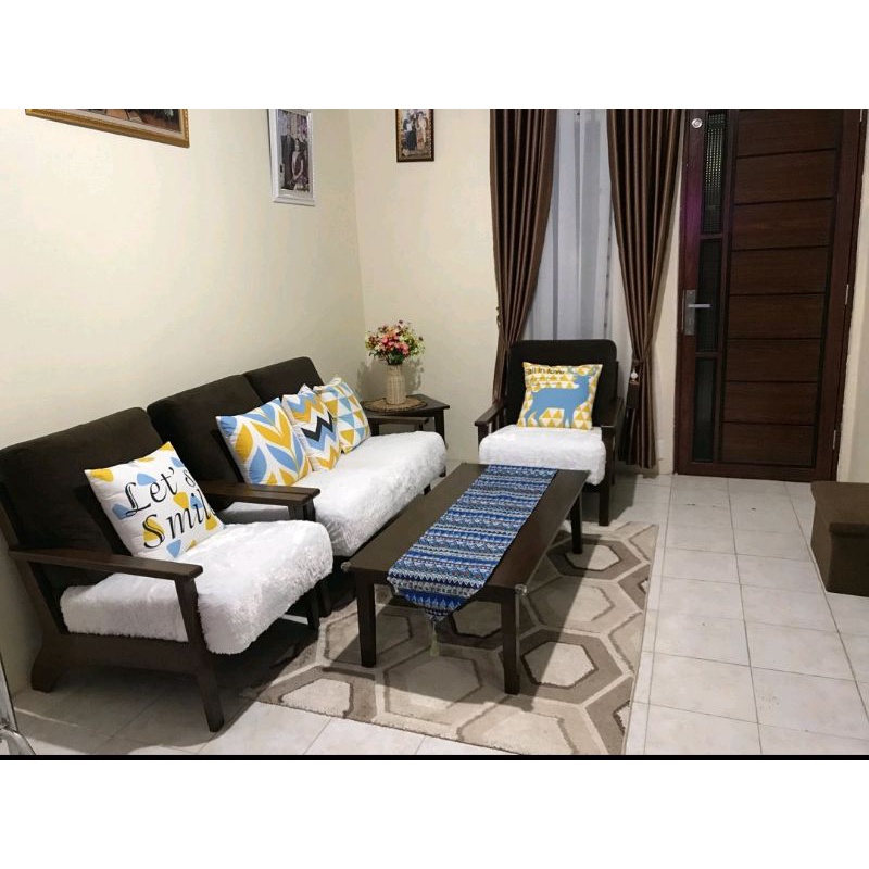 1 SET ALAS SOFA RASFUR [[ Untuk 1 Seter + 2 Seter ]]