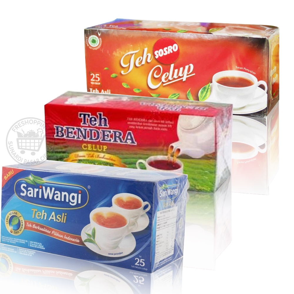 

TEH CELUP ISI 25PCS/KOTAK