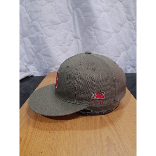 Topi snapback second MLB original with tag logo B redsox