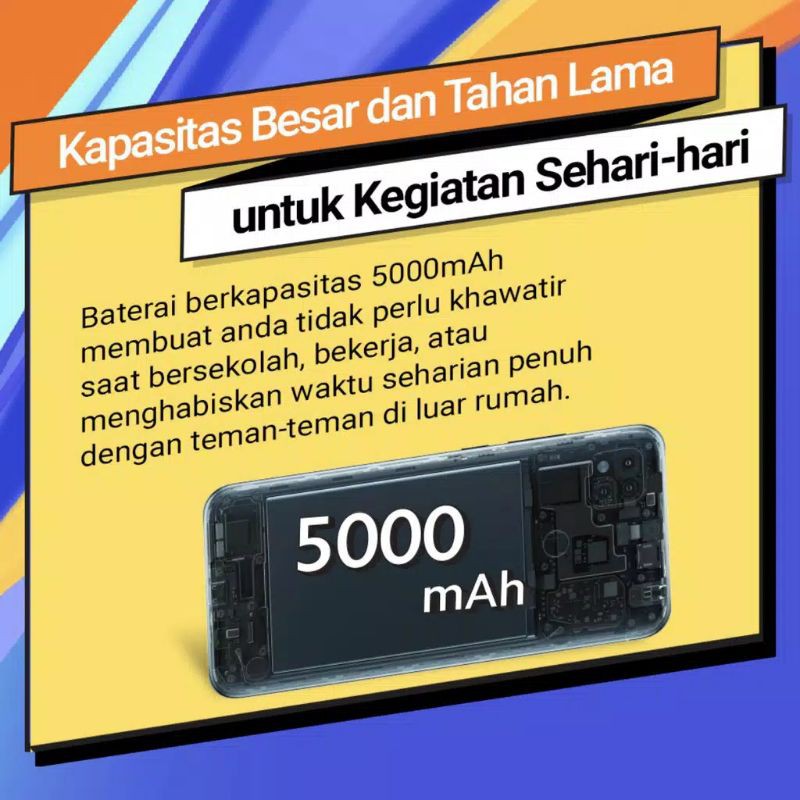 XIAOMI REDMI 9C 4/64 RAM 4 ROM 64 GARANSI RESMI TAM-6