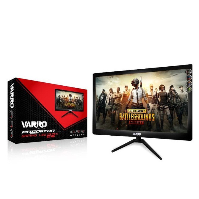 LED MONITOR VARRO 22 INCI HDMI, MONITOR LED 22 INCI VARRO PREDATOR GAMING