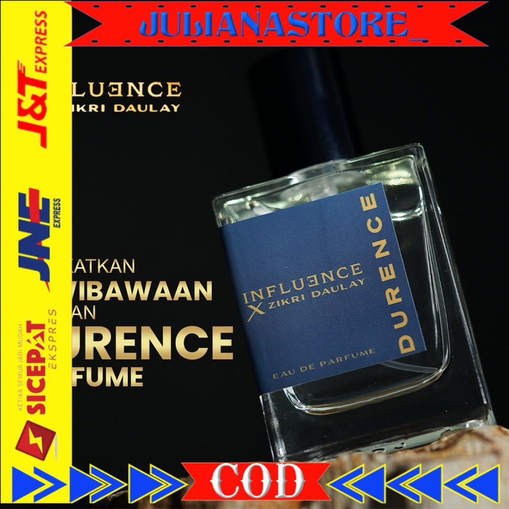 PARFUM INFLUENCE X ZIKRI DAULAY DURENCE PARFUM ORIGINAL BPOM - parfume