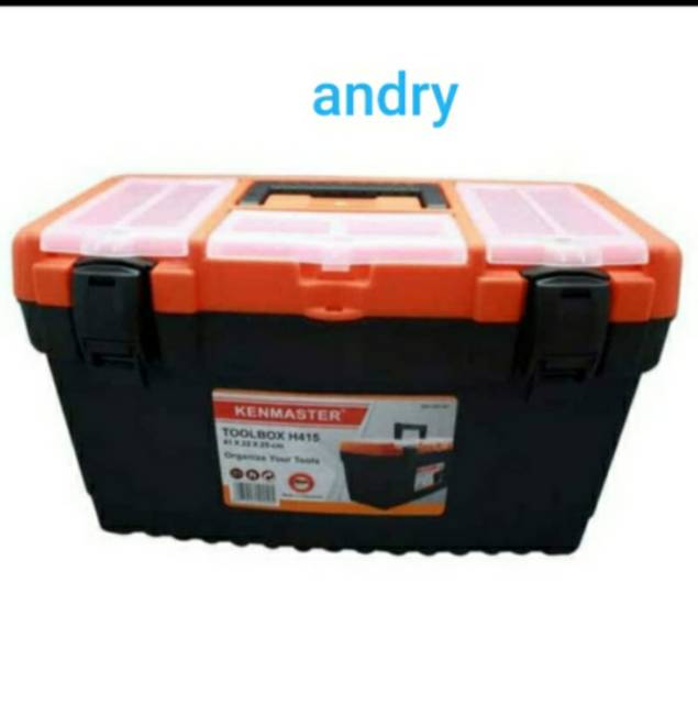 kenmaster H 415 toolbox besar tool kit box tempat kunci