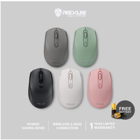 ITSTORE Rexus Mouse Wireless Office Q35 Silent Click Q-35