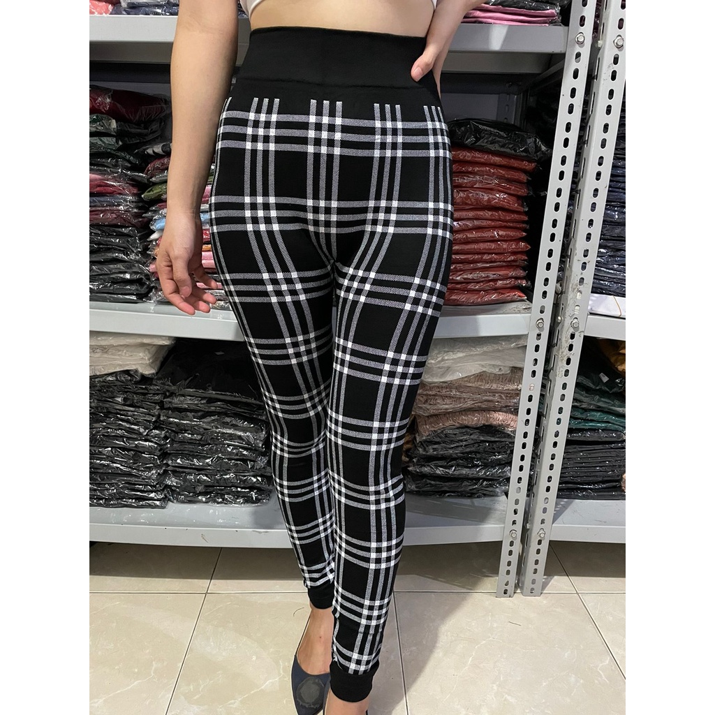 COD Legging HW import Motif Kotak strech