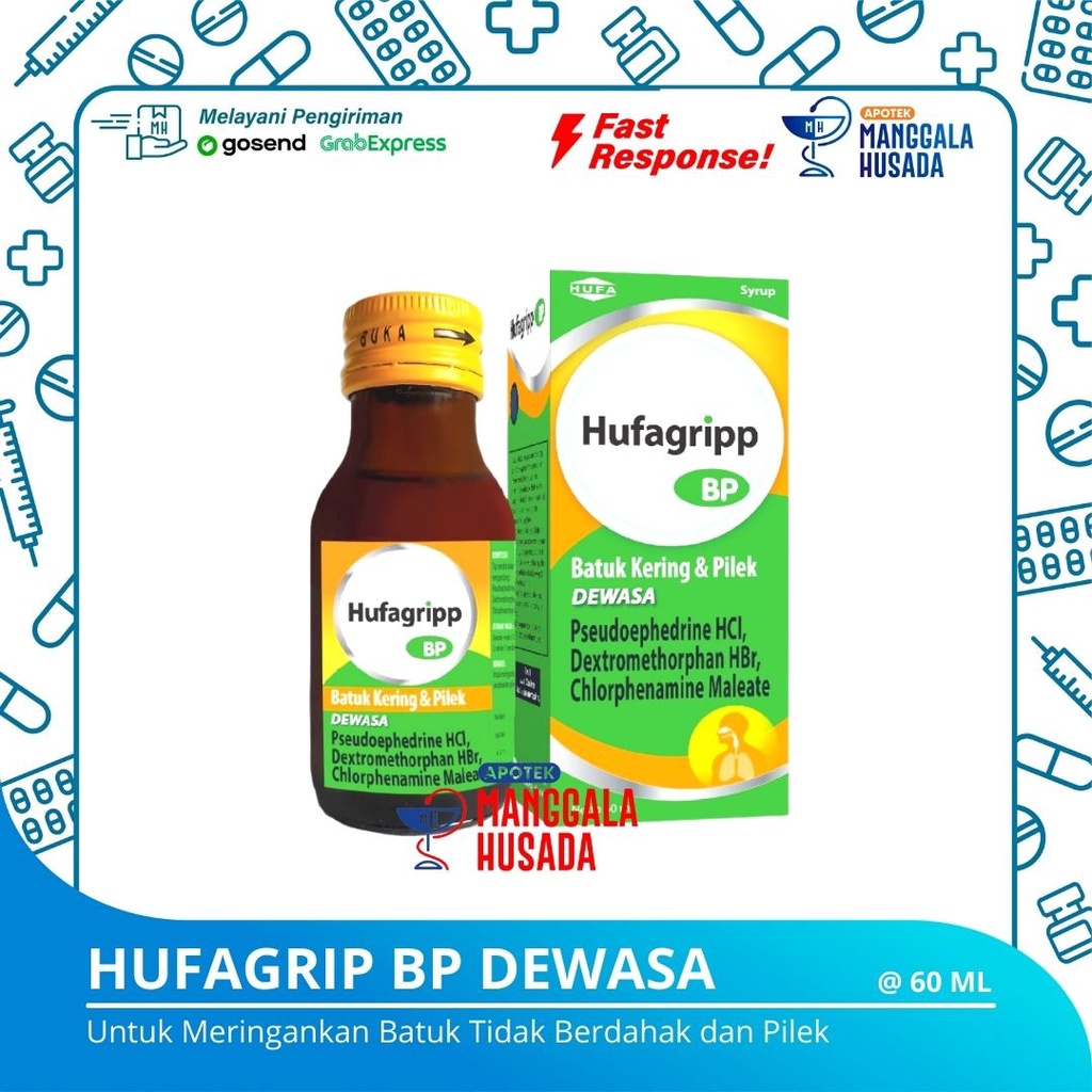 HUFAGRIP BP DEWASA SIRUP 60 ML