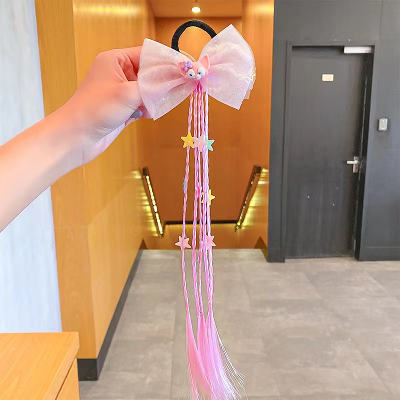 Jepit Rambut Unicorn Model Rambut Palsu Wig Anak Perempuan Motif Baru