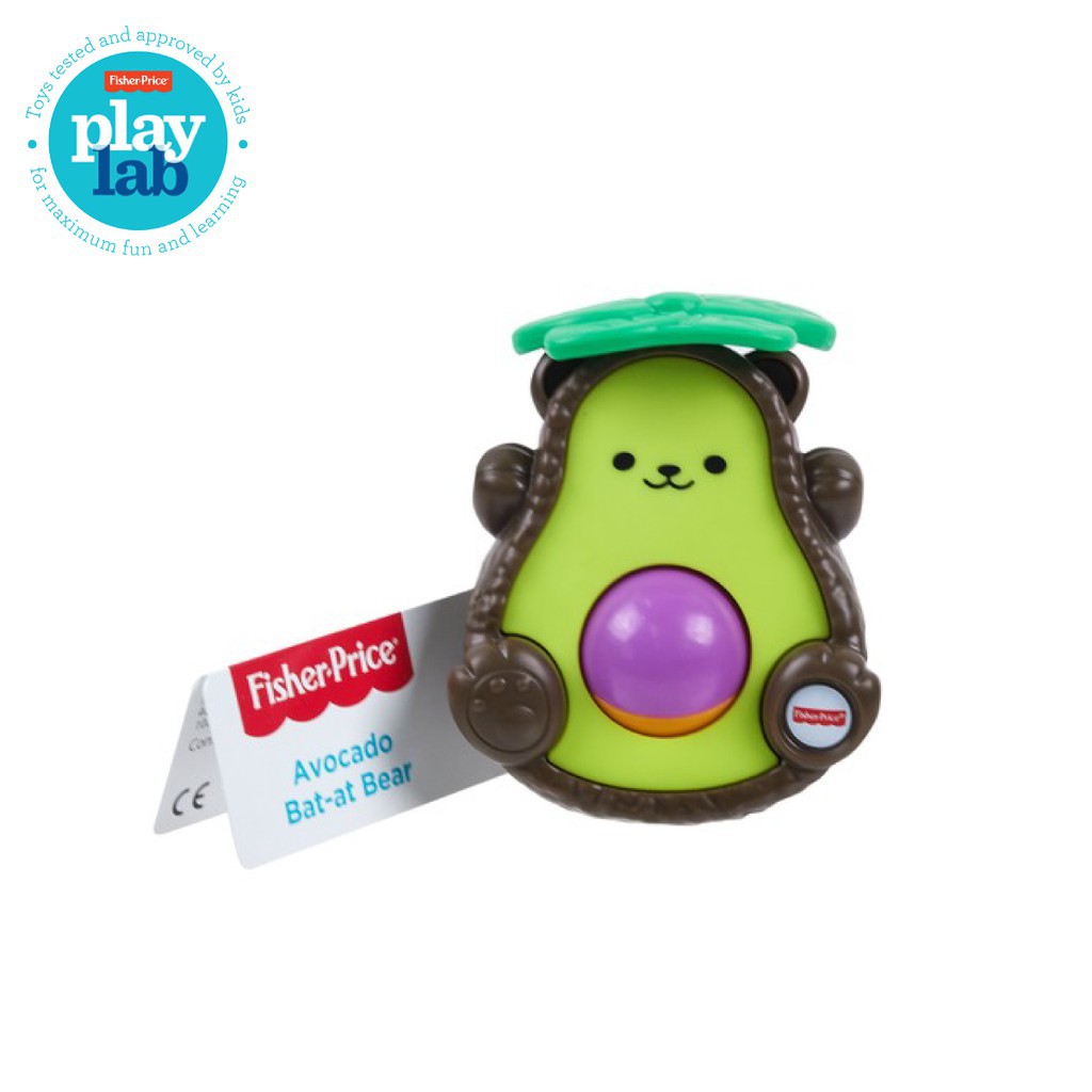 Fisher Price Rattle Toy (Avocado Bear) - Mainan Gantung Anak Bayi