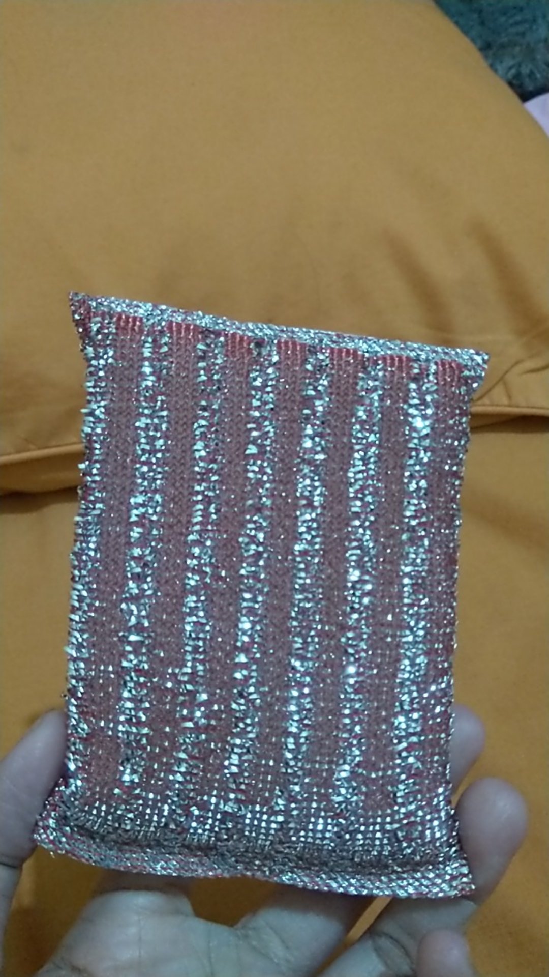 [1kg = 120pcs]sponge Cuci Piring Warna Warni