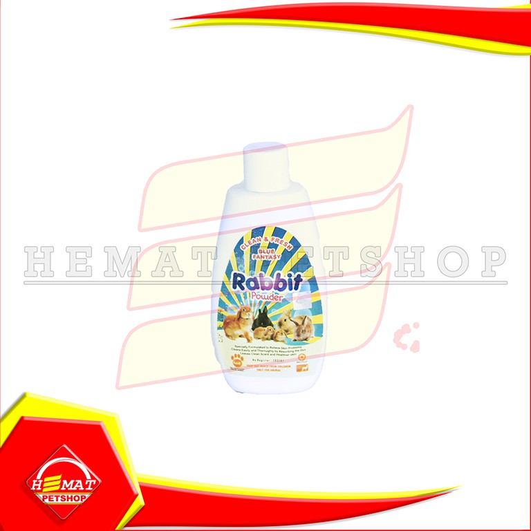 Bedak Kelinci Rabbit Powder Wangi Hamster Harum 100 Gram