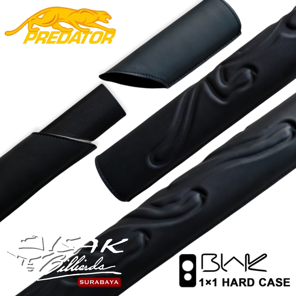 Predator BLAK 1X1 Hard Cue Case - Tas Stik Billiard 1x1