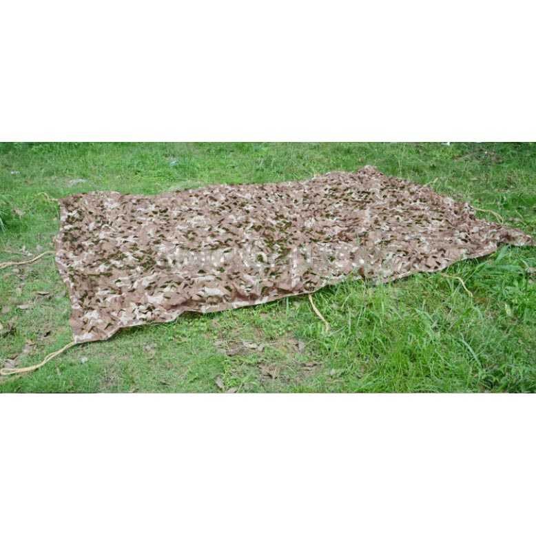 Murah Tenda Jaring Kamuflase Camping Militer Camouflage Net 2x3m - SGODDE