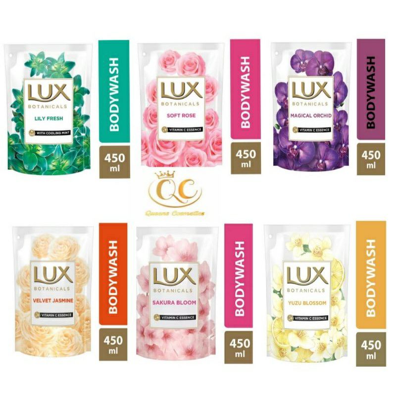 LUX Body Wash Reffil 450 ml ~ 100% Original