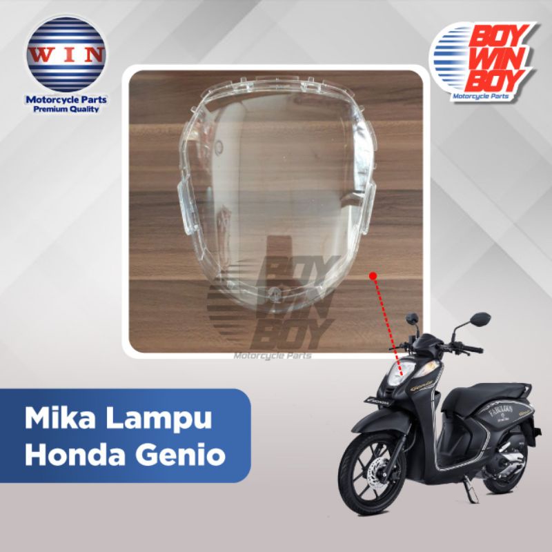 MIKA LAMPU DEPAN HONDA GENIO