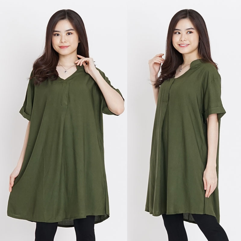 ARENA - Baju Wanita Oversize Vneck