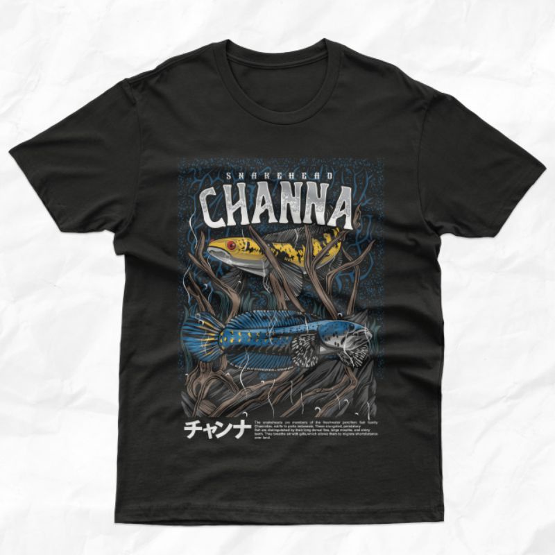 KAOS SNAKEHEAD SPECIAL EDITION | KAOS HOBI MANCING | KAOS HOBI IKAN HIAS CHANNA PULCHRA  | Kaos Chan