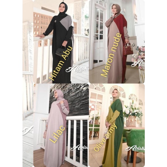 Abaya set by azzahra premium