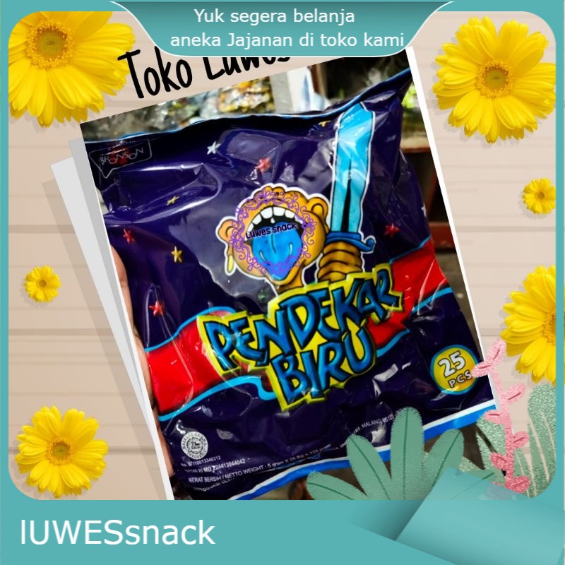 

pendekar biru isi 25pcs-permen jadul-permen lolipop-permen anak jadul-jajanan-jajanan kekinian
