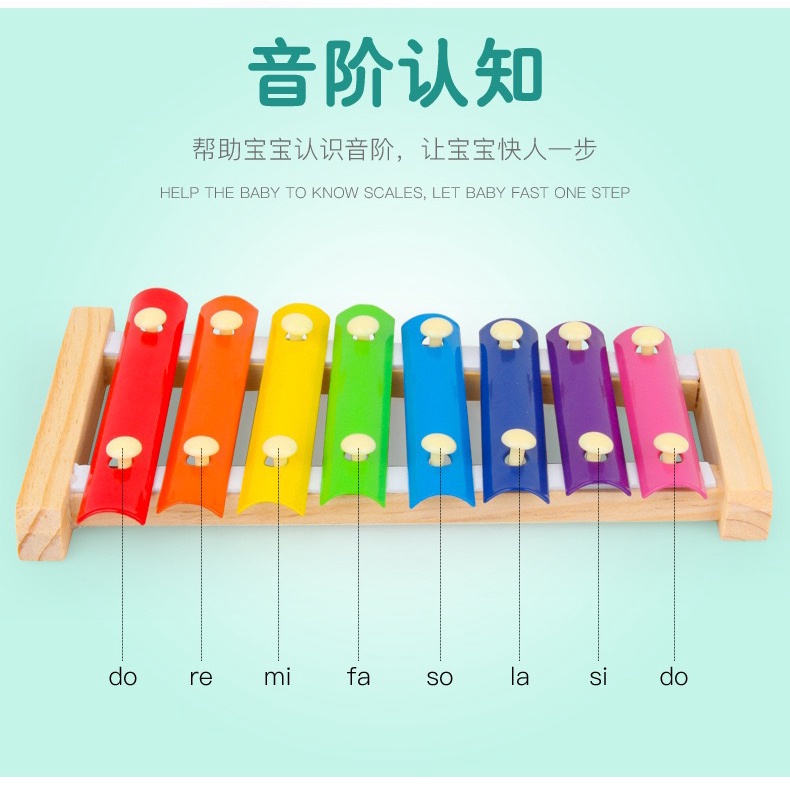 MOMMYCARE MAINAN EDUKASI ANAK BASIC SHAPE KAYU BALOK GEOMETRI PUZZLE 3D MONTESSORI SENSORY XYLOPHONE JAM ANGKA
