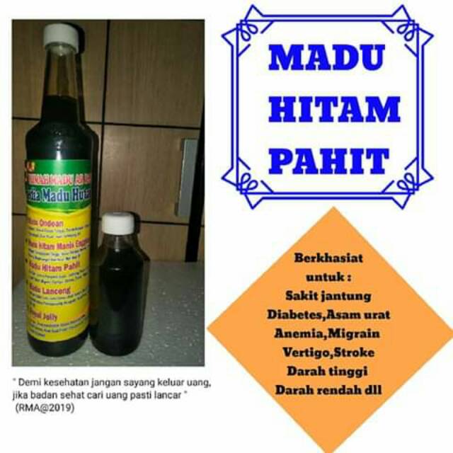 

Madu Hitam Pahit