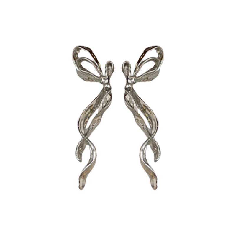 Anting Tusuk Asimetris Bahan Metal Gaya Eropa / Amerika Untuk Wanita