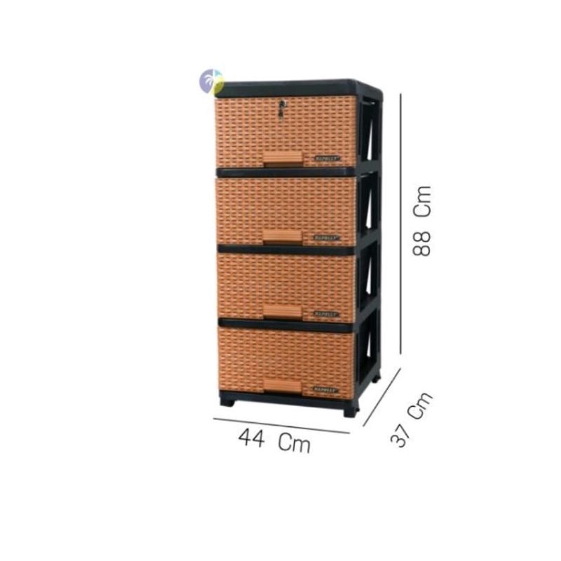 lemari excel contac susun 4