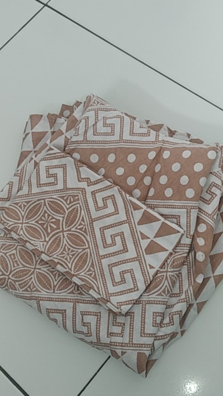 Couple Batik Bruklat Tile Slendang Tunik Terbaru