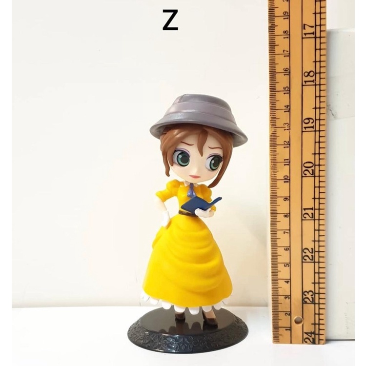 action Figure qposket princess belle tarzan mode kode z