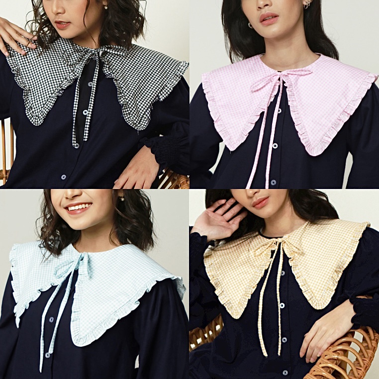 SOWL - LOLA COLLAR/COLLAR BAJU/KERAH BAJU/KOREAN STYLE/KERAH ALA KOREA/CASUAL STYLE