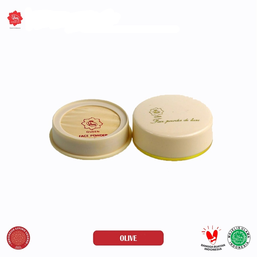 ★ BB ★  Viva Queen Face Powder de Luxe (Viva Bedak Doos Queen Baru)