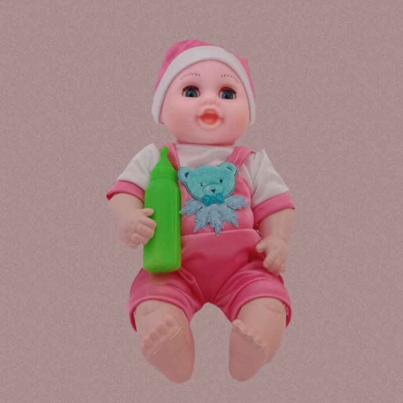 B 760 - Boneka baby bayi dot bunyi suara lagu B760