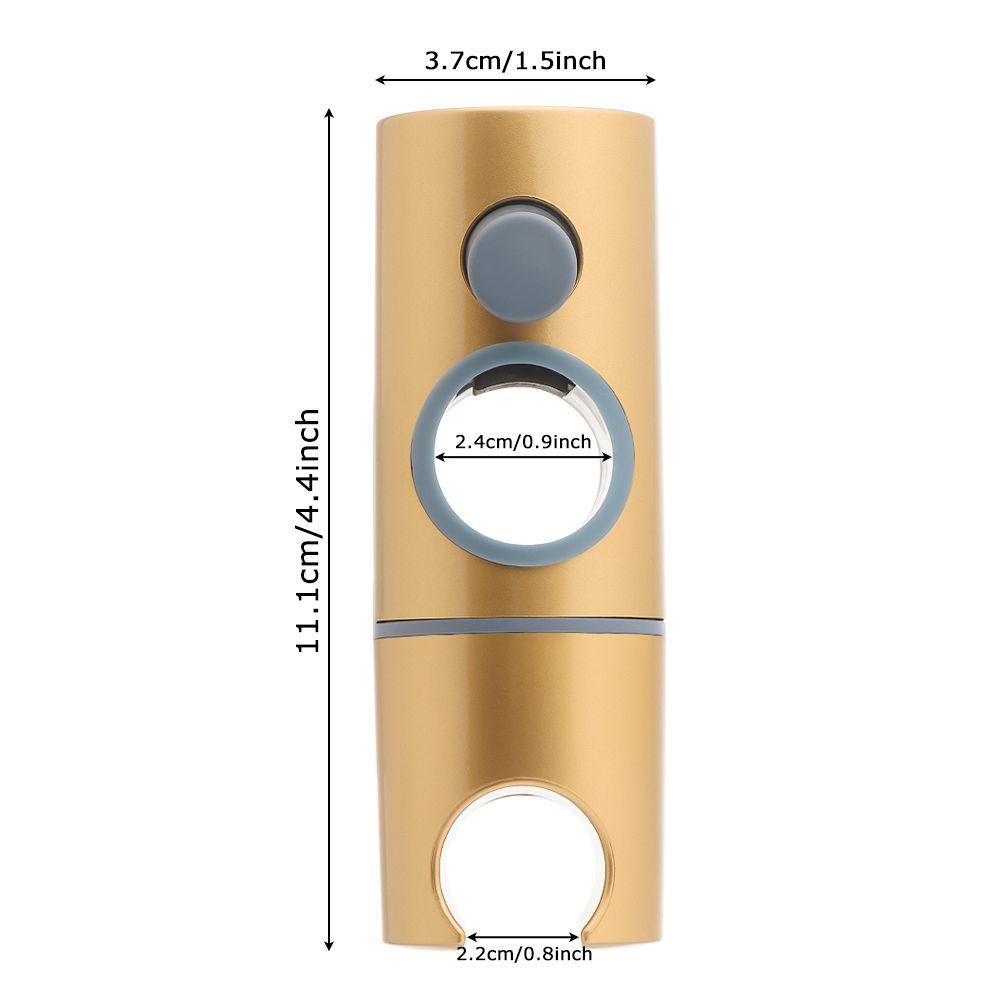 Suyo Kepala Rel Shower Kokoh Adjustable Bracket Pengganti Shower Holder