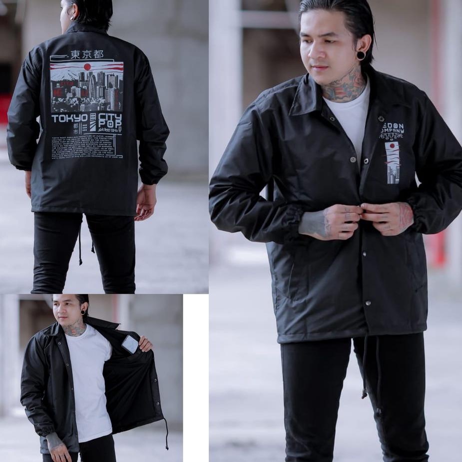 Barang Pilihan.. Jaket Coach Erigo // Jaket Pria Coach // Sweater jacket bandung // Jaket Erigo Appa
