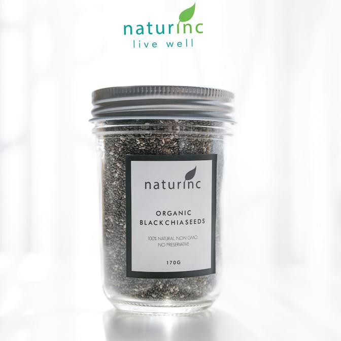 

Black Chia Seeds Organic 170 Gram Superfood Omega 3 Antioksidan Fiber !