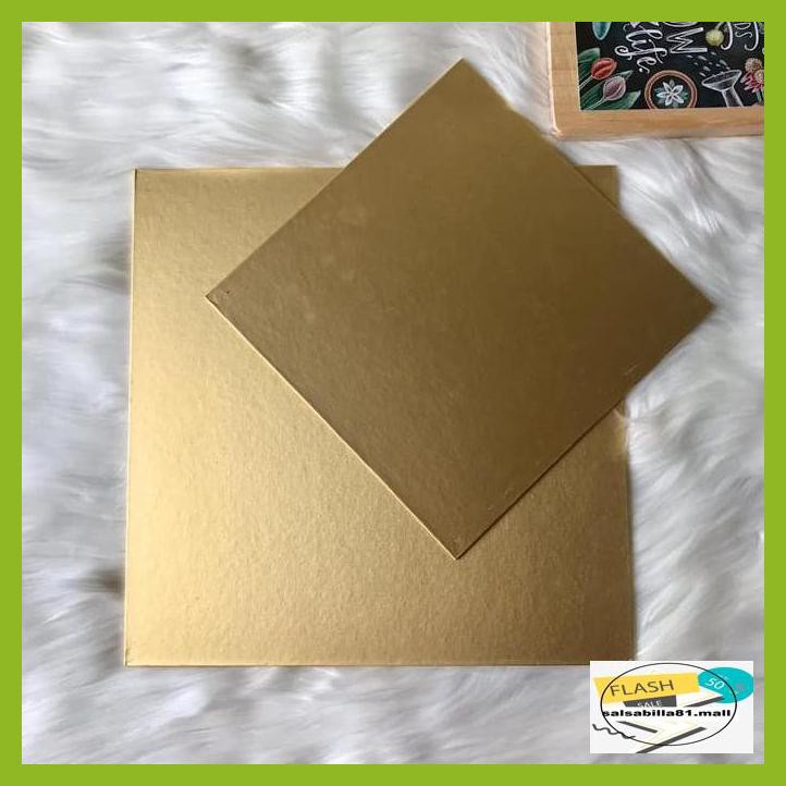 

U79Uit7I- Cake Board Gold Size 25X25Cm (1Pck) R5R6Ey6-