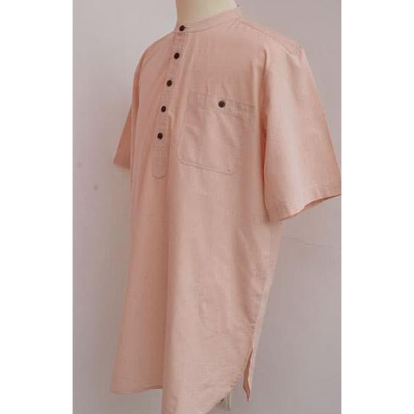 ONSALE Kurta Koko Gamis Elegan Ahsanta Bahan Premium Warna Salem