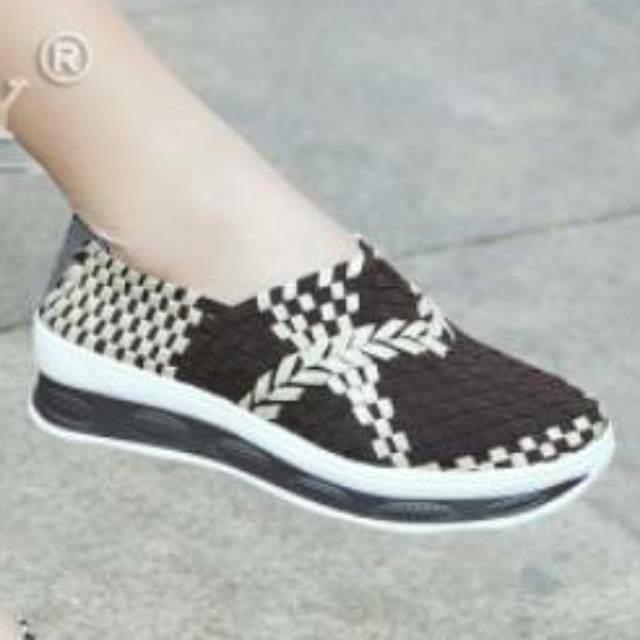 GIBD EMORY Kayanne RKEMO 1256 Slip On Knitted SEPATU RAJUT WANITA FASHION IMPORT ORIGINAL BATAM
